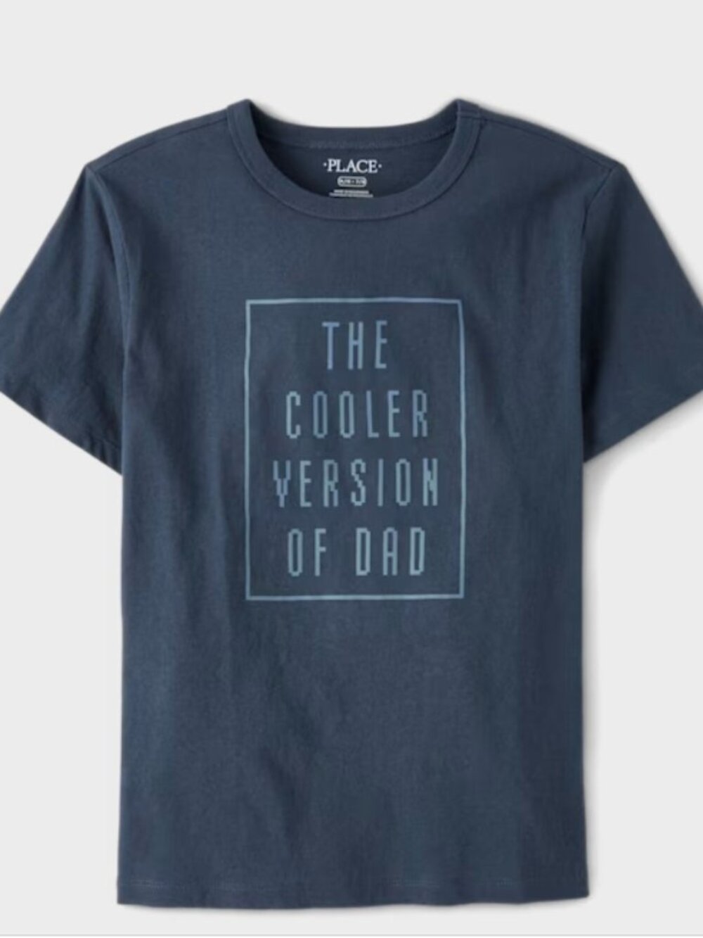 NWT Small 5/6 Boys Cooler Version Of Dad Graphic Tee - blue